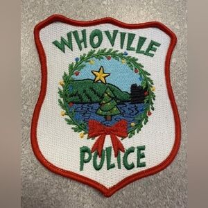 Easthampton Police Whoville Christmas Holiday Patch